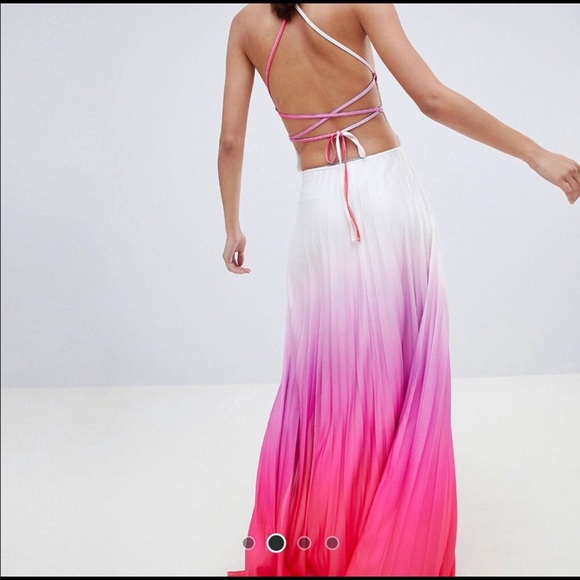 ASOS Dresses & Skirts - Ombré Pink Maxi Dress